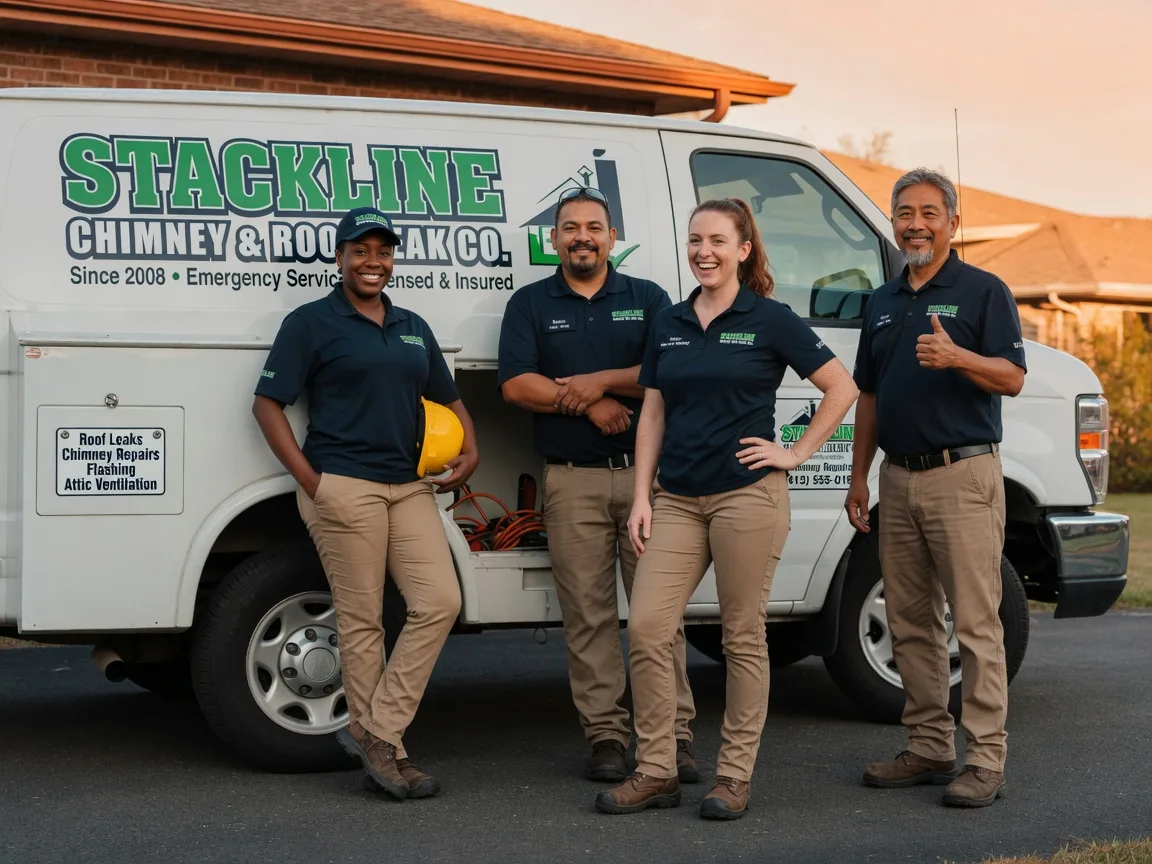 Chimney flashing repair company in Ellenboro, NC